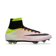 Nike Mercurial Superfly Fg-White/Black-Volt-Total Orange