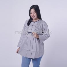 Ning Ayu Baju Hamil Atasan Hamil Lengan Panjang Bordir Pita Modis Bestseller - BLJ 420 / Baju Hamil Muslim / Baju hamil Kerja / Baju Hamil dan Menyusui / Baju Hamil Lucu / Baju Hamil Panjang / Baju Hamil Wanita / Baju Hamil Kerja Muslim