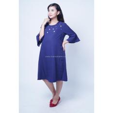 Ning Ayu Baju Hamil Dress Hamil Naomi Permata Mutiara - DRO 889 / Baju Hamil Seksi / Baju Hamil Gamis / Baju Menyusui Modis / Baju menyusui Murah / Baju Menyusui Terbaru / Baju Menyusui Keren / Baju Menyusui Modis