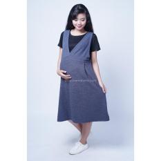 Ning Ayu Dress Hamil Overal Hamil Menyusui Modis Keren Best Seller - DRO 744 / Baju Hamil Seksi / Baju Hamil Gamis / Baju Menyusui Modis / Baju menyusui Murah / Baju Menyusui Terbaru / Baju Menyusui Keren / Baju Menyusui Modis