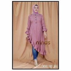 Baju wanita/Blouse/Kemeja Wanita/Jumpsuit/Playsuit Wanita/Baju Atasan/long dress/Dress Wanita/Baju Muslim/Jumpsuit/Sweater&Cardigan Wanita/Baju Tidur/baju Santai/Tunik/Rajut Waanita/baju murah/celana wanita-murah/fashion wanita/NINOS BLOUSE DUSTY