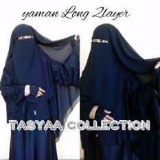 Niqab cadar yaman long 2 layer