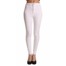 NJ Nuriel Jeans Celana Jeans Wanita Terbaru premium Quality Skinny High Waist Warna Putih