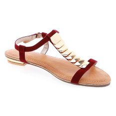 Noche Shoes Flat Ann - Dark Purple