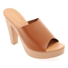 Noche Shoes Heel Carmita - Tan