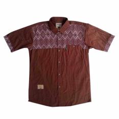 Noisd Detonation Kemeja Lengan Pendek SSM.ND.16.05.102THRU-Brown