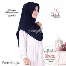 NUHIJAB - SHAWL BERGO INSTAN NOEMI - NAVY