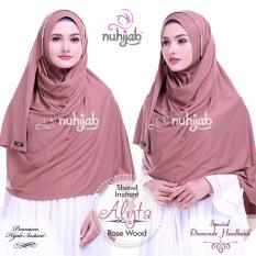 NUHIJAB - SHAWL INSTAN ALYTA - ROSEWOOD