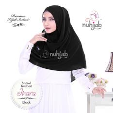 NUHIJAB - SHAWL INSTAN INARA - BLACK