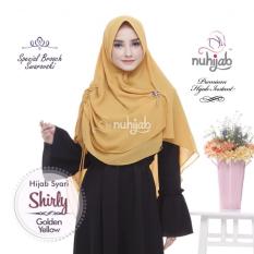 KHIMAR HIJAB SYARI NUHIJAB SHIRLY - GOLDEN YELLOW