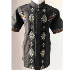 Nuranitex Baju Koko Anak Bordir Elegan - Mewah 005