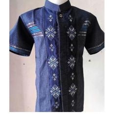 Nuranitex Baju Koko Anak Bordir Elegan - Mewah 007