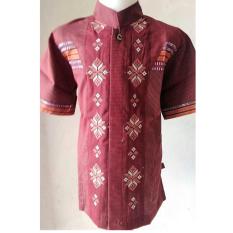 Nuranitex Baju Koko Anak Bordir Elegan - Mewah 008