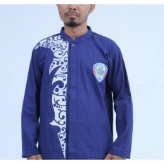 Nuranitex Baju Koko Bordir Arema Mania Super Elegan - Biru