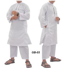 Nuranitex Gamis Muslim ikhwan Elegan - GB03