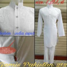 Nuranitex Gamis Pakistan Elegan Bordir Snada - 212