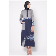 Nuranitex Gamis Trend Modern Bordir Simpel - Elegan