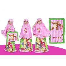 Nuranitex Mukena Anak Lucu Elegan 01 - Pink