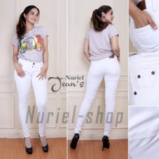Nuriel Jeans – Celana Jeans Wanita – Premium Quality – Street Putih