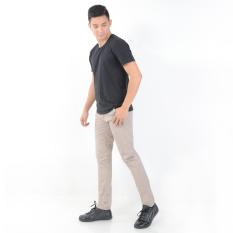 Nusantara Jeans - Celana Chino Pant Pria Berbahan Cotton Exclusiv Ringan Halus Lembut Warna Tidak Pudar - Resleting Kuat - Kaki