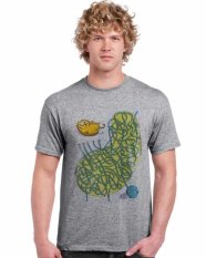 Oceanseven Fun Puzzle Tees 02 - Abu-abu