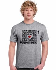 Oceanseven Fun Puzzle Tees 09 - Abu-abu