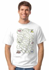 Oceanseven Fun Puzzle Tees 10 - Putih