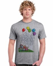 Oceanseven Fun Puzzle Tees 14 - Abu-abu