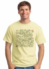 Oceanseven Fun Puzzle Tees 16 - Beige