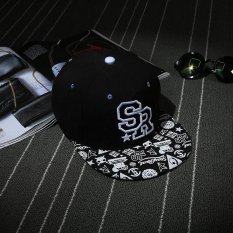OH Trendy Men Women Letter Printed Sunshade Hip Hop Cap Outdoor Cap For Adult - intl