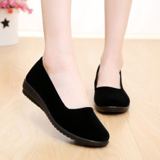 Old Beijing lembut bawah hitam non-slip sepatu sepatu kain (117)
