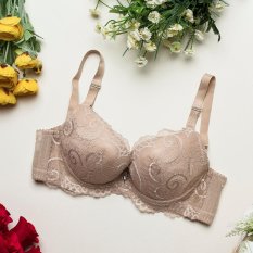 Oleno Magic Health Bra Untuk Mengencangkan Dada Bra Berkualitas Tinggi-Krem