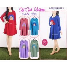 Oma Fashion Karelle Mini Dress Doll Casual - 4 Warna - Size M