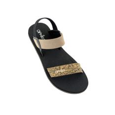 Omiles Kiera Flat Casual Beige Black