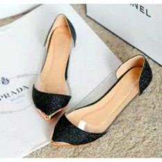 ONETHO - FLAT SHOES BRUKAT TRANSFARAN MURAH