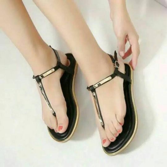 jual onetho sandal flat jepit tali gold murah onetho jual onetho sandal flat jepit tali gold murah onetho