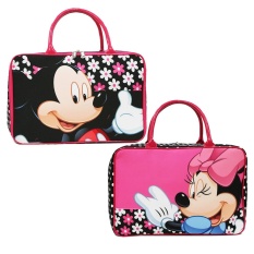 Onlan Travel Bag Karakter Anak Bahan Kanvas Halus - Pink