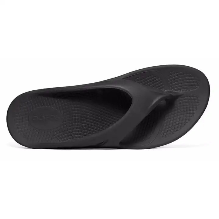 oofos flip flops