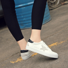 Sekarang Musim Semi Siswa Bernapas Sepatu Pria Beberapa Sepatu Santai (Putih atau Hitam)