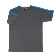 OREN SPORT Baru Lengan Pendek Overall, Budaya Shirt, CVC Mesh, Tinggi Berkualitas Tinggi Warna TEE SHIRT (QD4224)-Intl