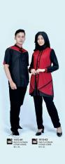 Original Azzurra Jual Baju Koko Muslim Couple Pria 1513-01 Warna : Hitam Komb Terbuat dari Bahan : Ima Platinum