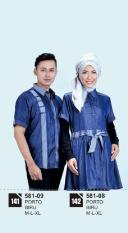 Original Azzurra Jual Baju Koko Muslim Couple Pria 581-09 Warna : Biru Terbuat dari Bahan : Porto