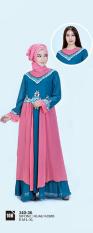 Original Azzurra Jual Gamis Muslimah Casual Wanita 340-36 Warna : Hijau Komb Terbuat dari Bahan : Sifone