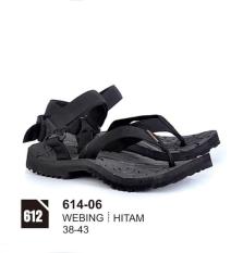 Original Azzurra Jual Sandal Gunung / Adventure Pria 614-06 Warna : Hitam Terbuat dari Bahan : Webing