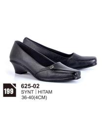 Original Azzurra Jual Sepatu Formal / Kerja / Pesta Wanita 625-02 Warna : Hitam Terbuat dari Bahan : Synt