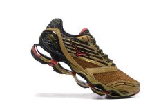 Asli MIZUNO Men's Wave Nubuat 5 Menjalankan Sepatu Glod Mizuno 5 Fashion Kets Classic Olahraga dan Berjalan Bernapas Kasual Sepatu-Intl