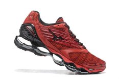 Asli MIZUNO Men's Wave Nubuat 5 Menjalankan Sepatu Merah Mizuno 5 Fashion Kets Classic Olahraga dan Berjalan Bernapas Kasual Sepatu-Intl