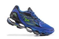 Original Mizuno Running Men's MIZUNO WAVE Nubuat 6 Running Sepatu Baru Fashion Sneakers Breathable Biru/BlackYellow Mizuno 6 Sepatu Kasual Pria-Intl