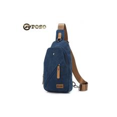 Original POSO PS-215 Blue - Vintage Crossbody Bag