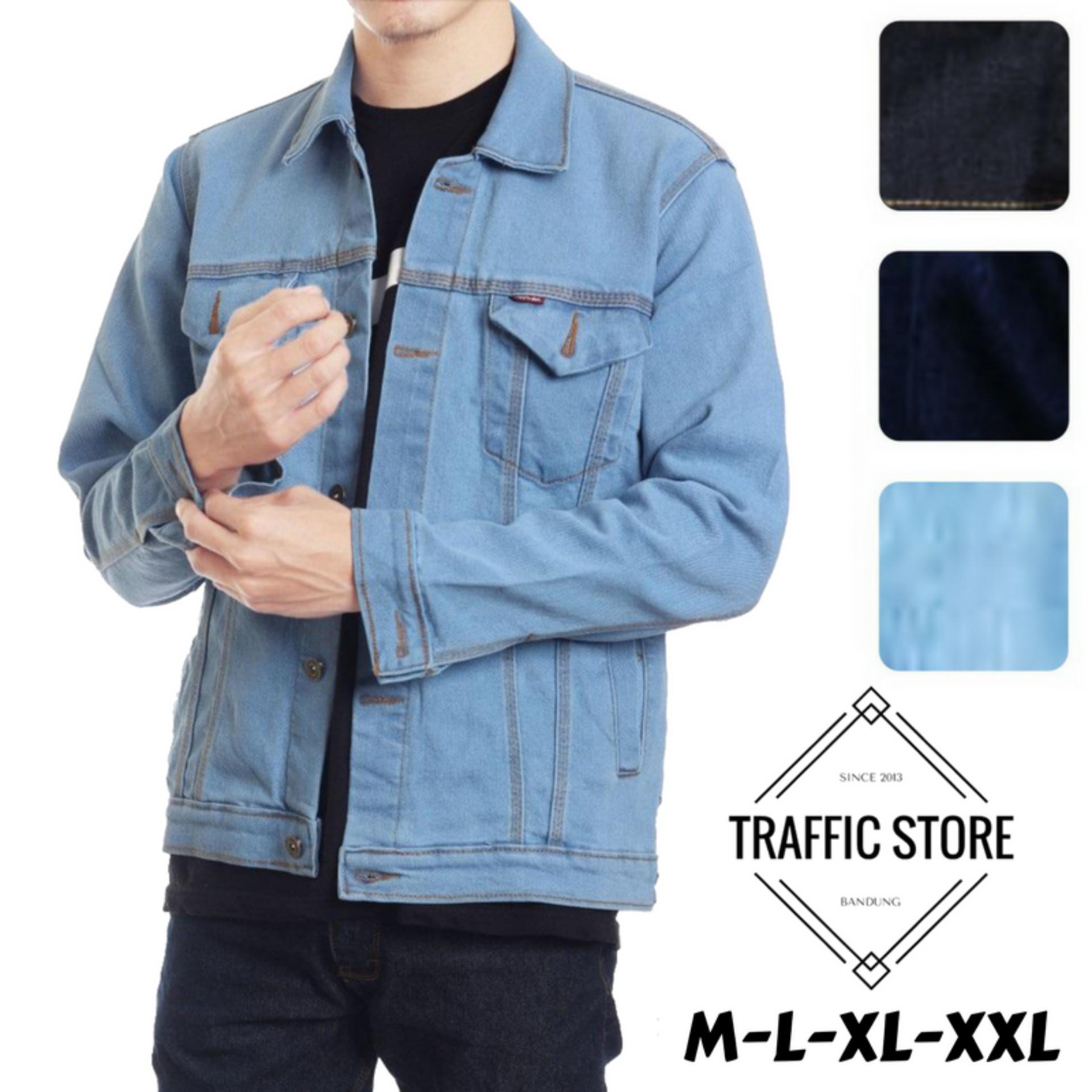 JAKET JEANS DENIM PRIA BIBLITZ M-L-XL-XXL